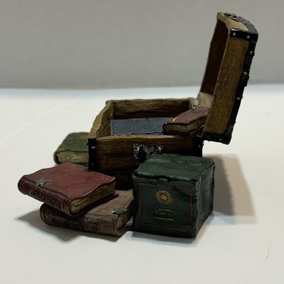 Boyds Bears Anniversary Collector's Edition Bailey's Ol' Trunk Figurines 2002 - Picture 7 of 12